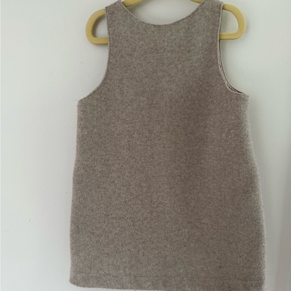 Zara girls tan overall dress size 5/6 - Picture 3 of 3